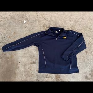 Michigan Wolverines zip up